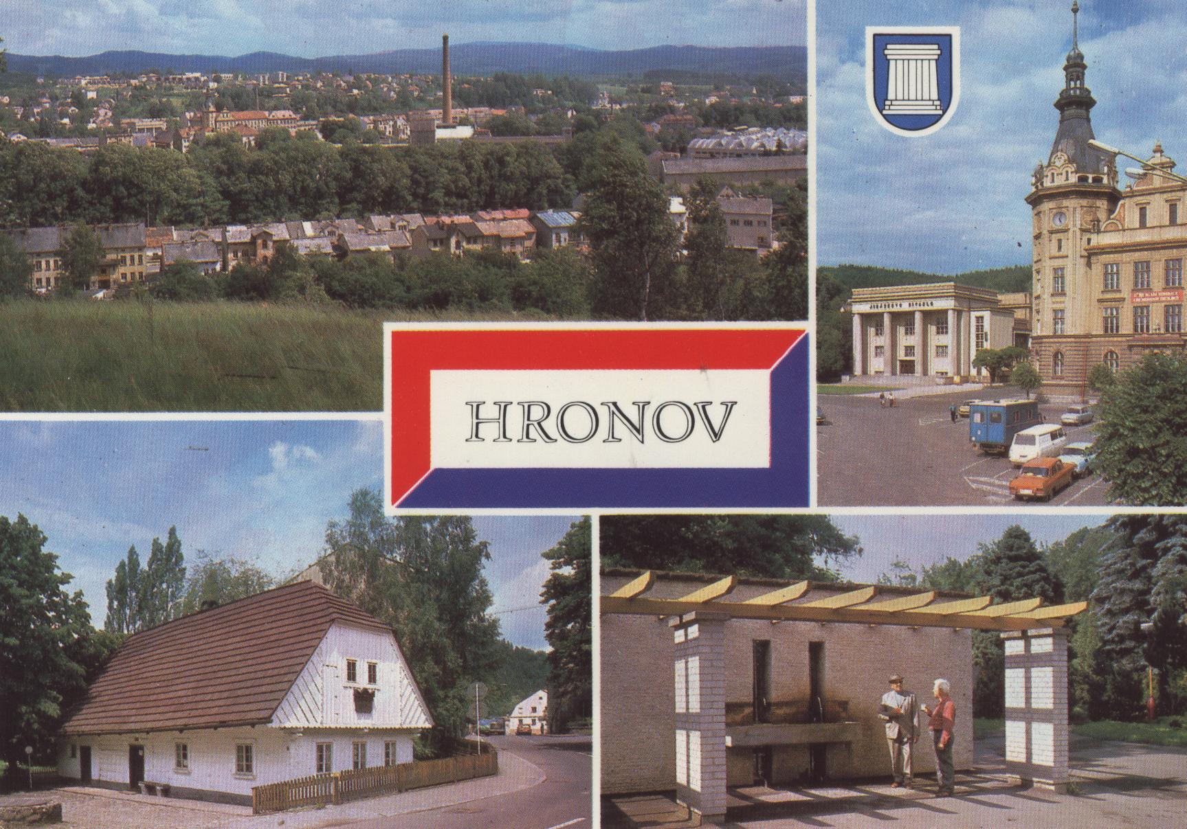 Pohlednice Hronova