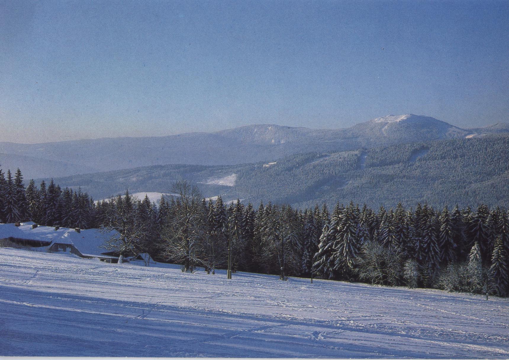 pohled na Šumavu